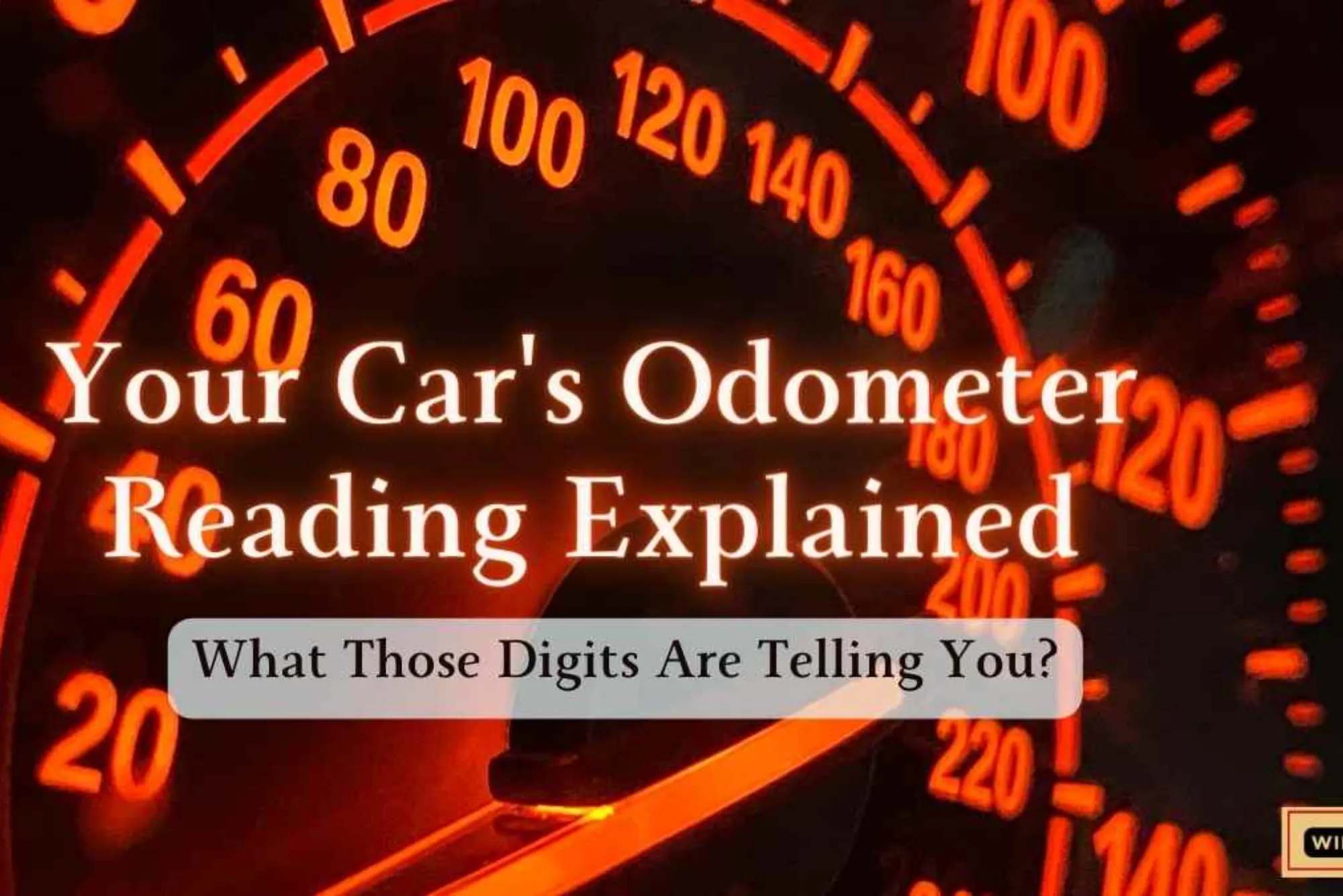 What is The Odometer Of An Automobile Measure