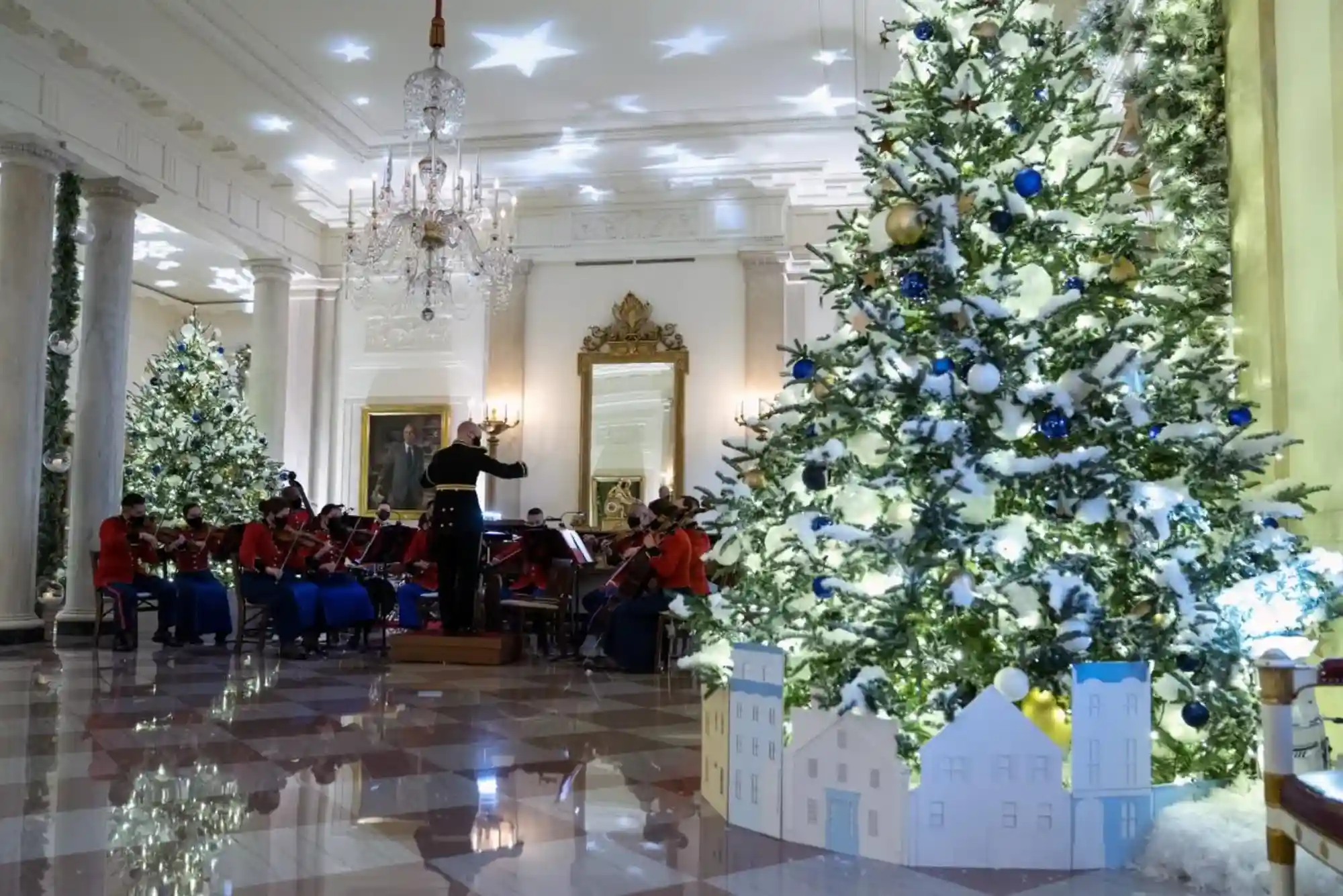 white house christmas decorations