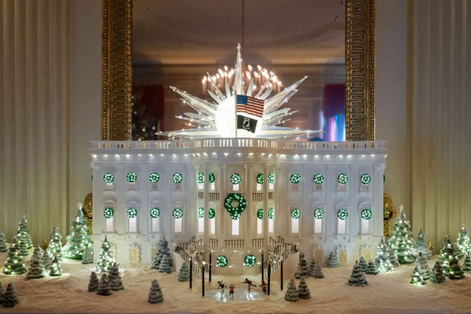 White House Christmas Decorations — Materials & Costs