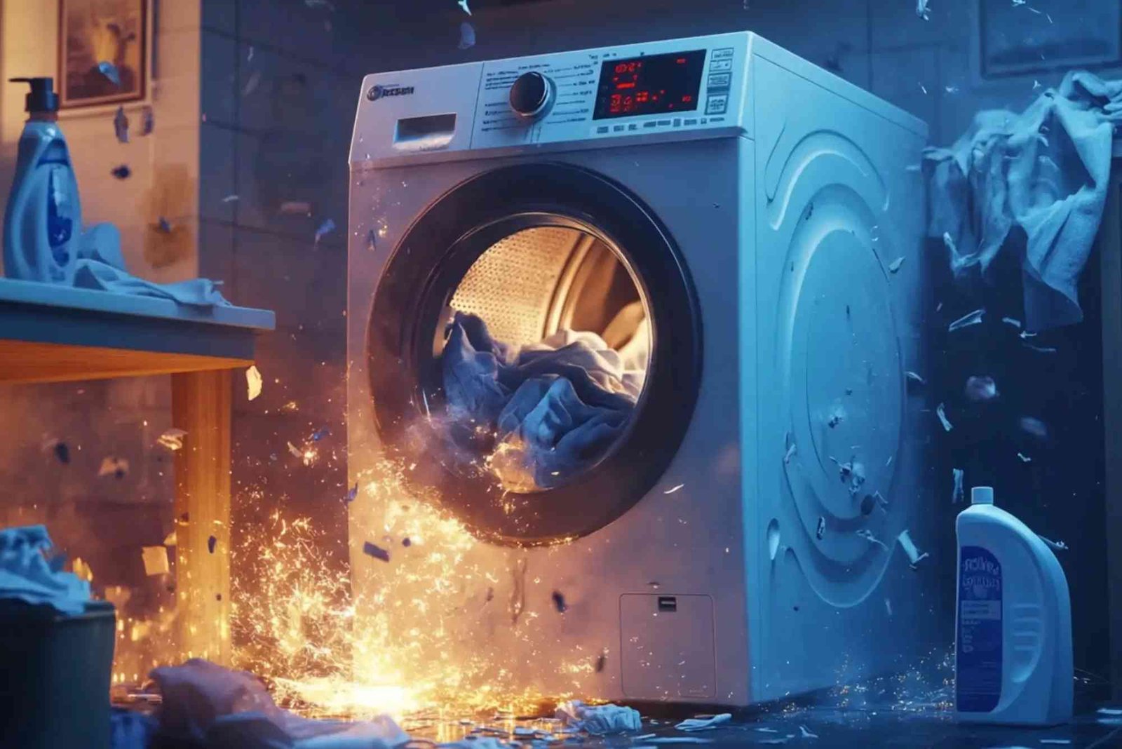 Why Washing Machine Emits Electrical Spark