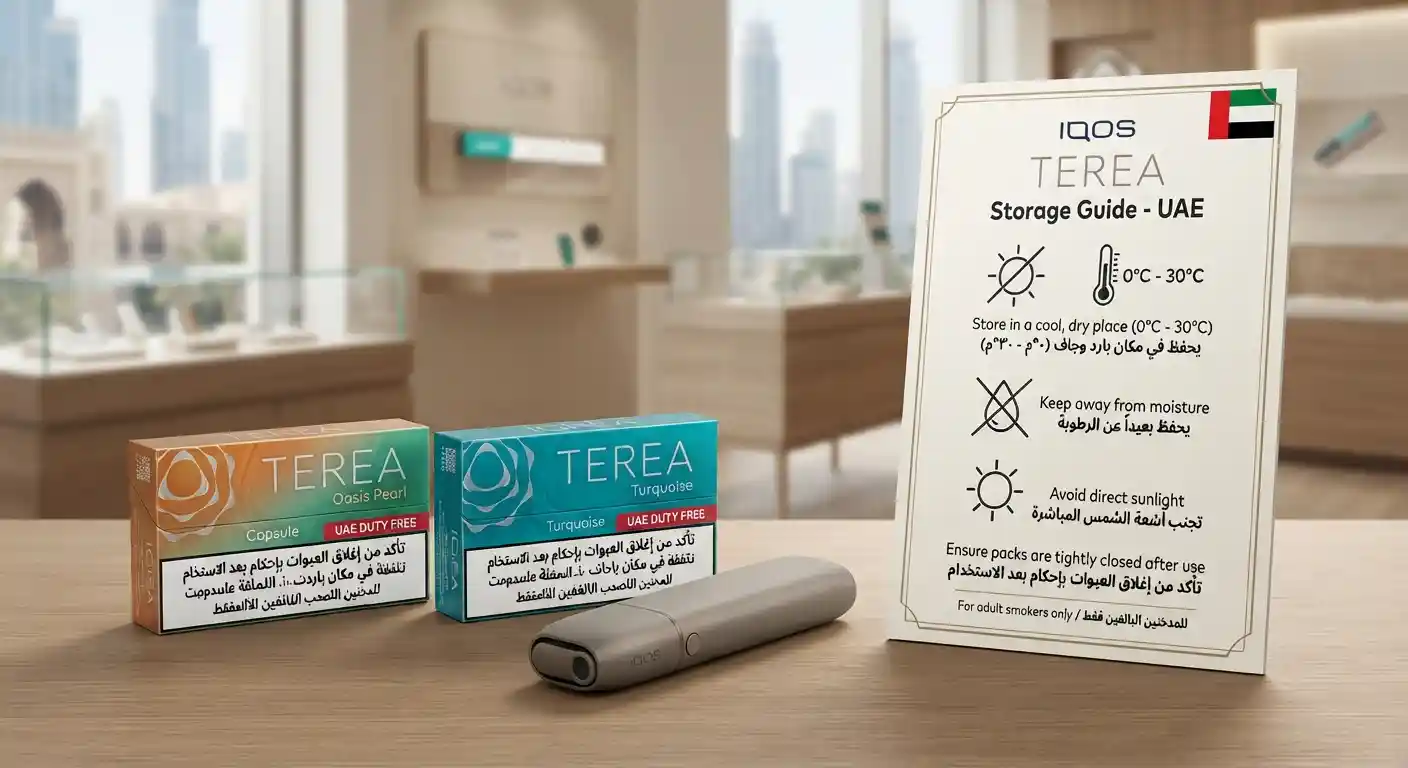 IQOS TEREA Oasis Pearl Flavor or Turquoise